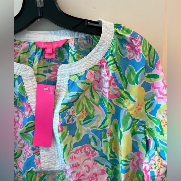Lilly Pulitzer Camryn Tunic Multi Grove Garden
Boho Top - Picture 9 of 16